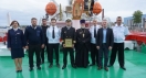 The ceremony of handing over the Orthodox relic to the crew of the cargo-passenger ferry 
